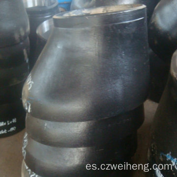 Reductor excéntrico de acero al carbono negro